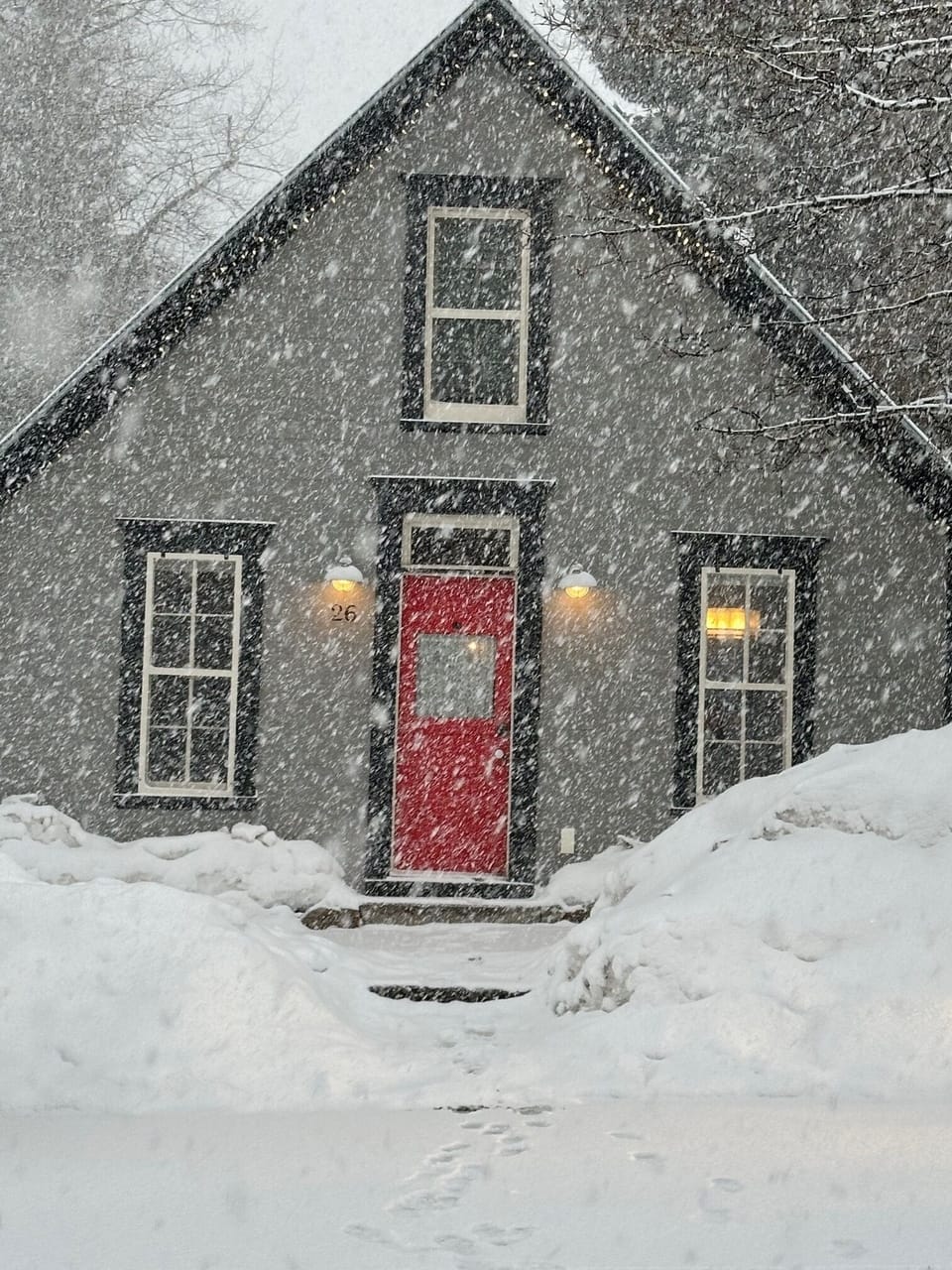 Welcome to 26 Elk! Embrace the winter magic here