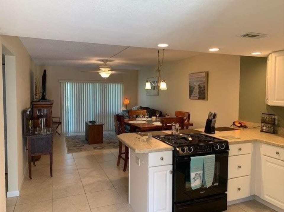 Living room  and kitchen
