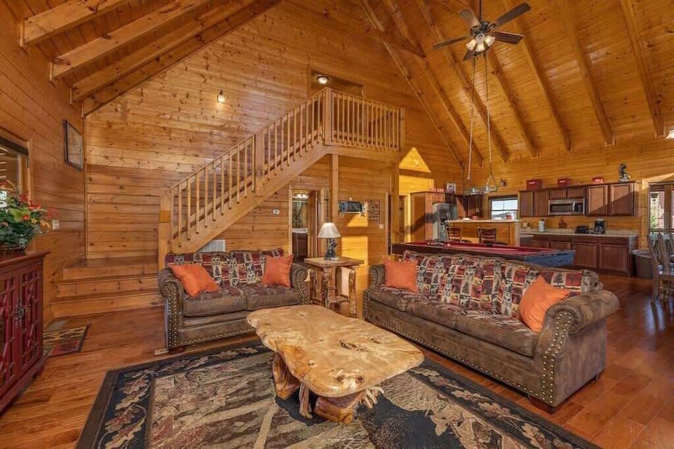 Catch your favorite shows in our stylish living room with TV.
