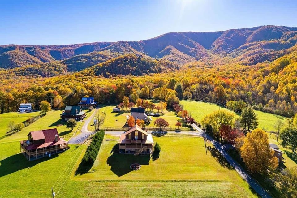 Beautiful views in all directions