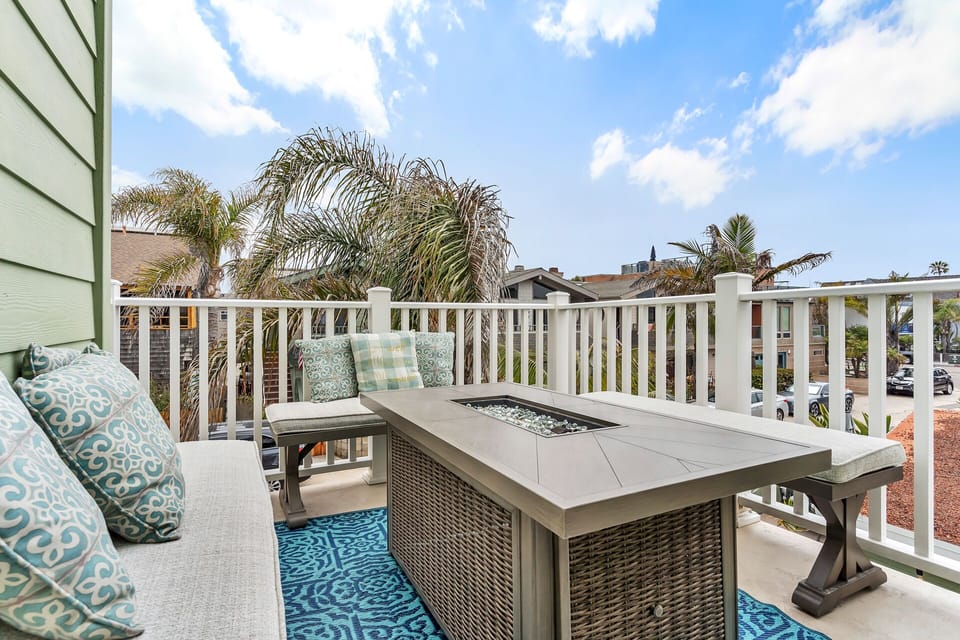 2nd Floor Deck with Fire Table