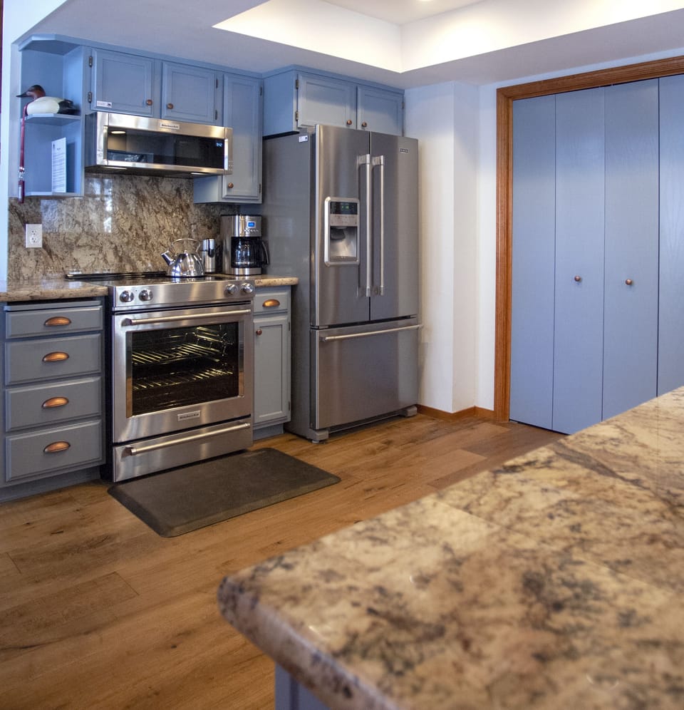 The kitchen was fully remodeled in 2021