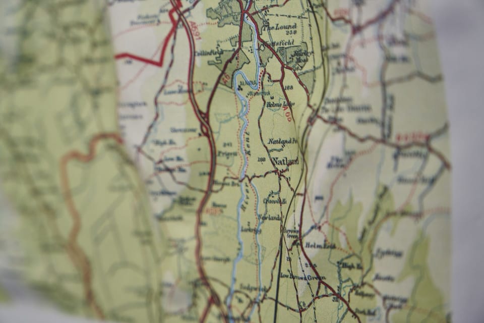 Guests staying in Bracken and Heather can use the Raised maps to help plan adventures 