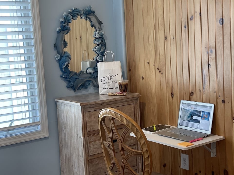 If you need to work while in town, we have got you covered!