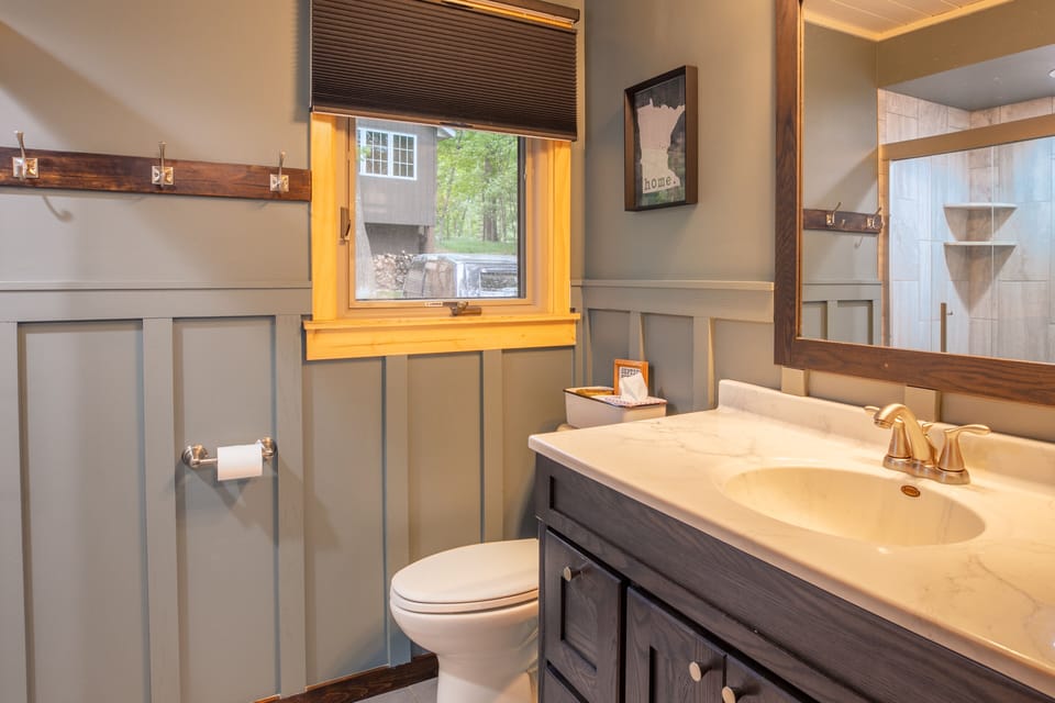 Second floor - 3/4 bath