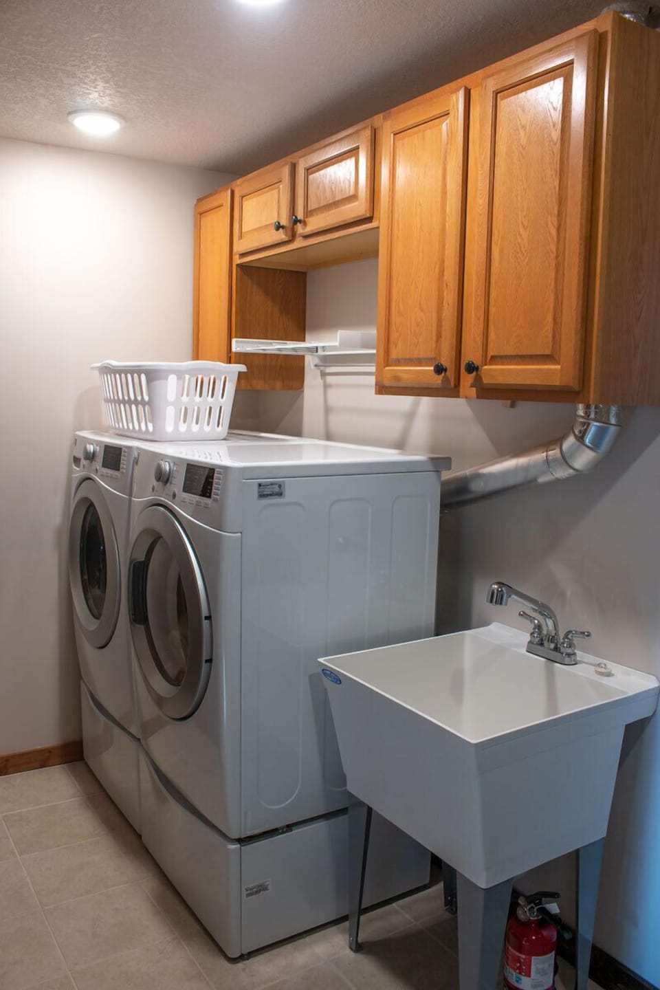Full size laundry with laundry soap