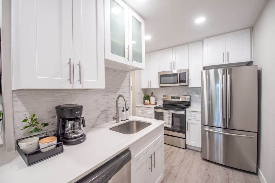 Kitchen with Stainless Steel Appliances