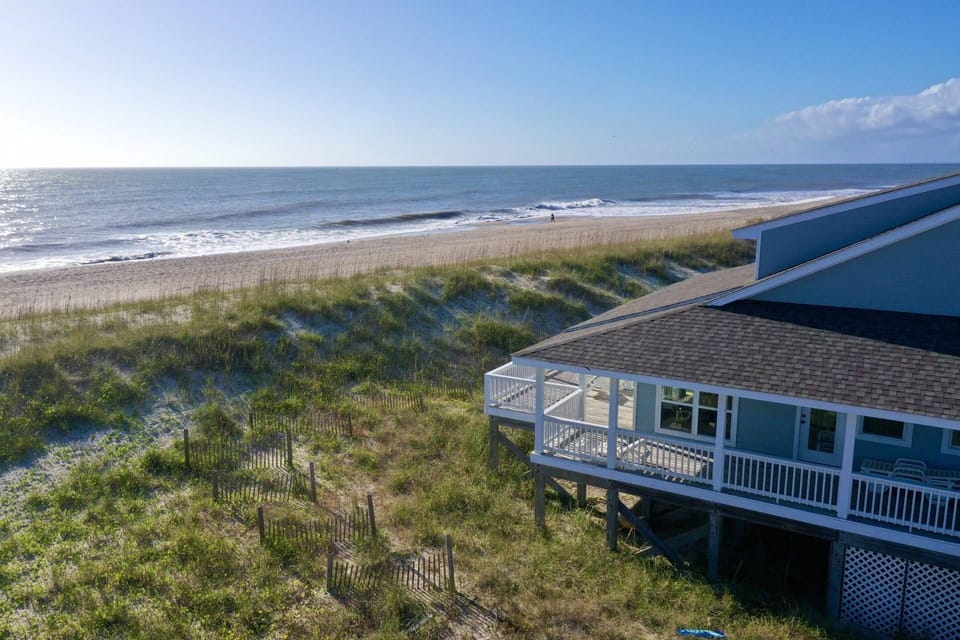 You can't get closer to the beach! Listen to the waves crash, smell the salt air, put your toes in the sand anytime of day