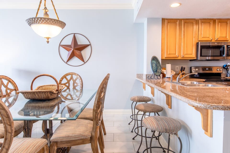 Dining area.
