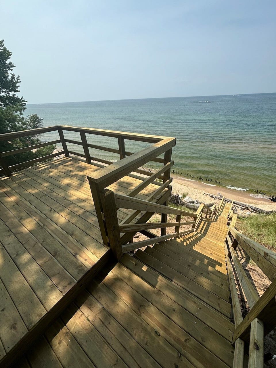 Sunset Shores New Stairs