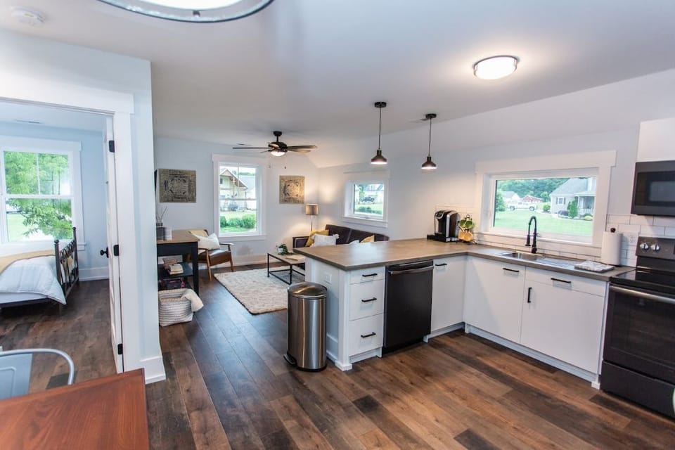 Stylish flooring and a spacious light filled layout, the perfect place to unwind