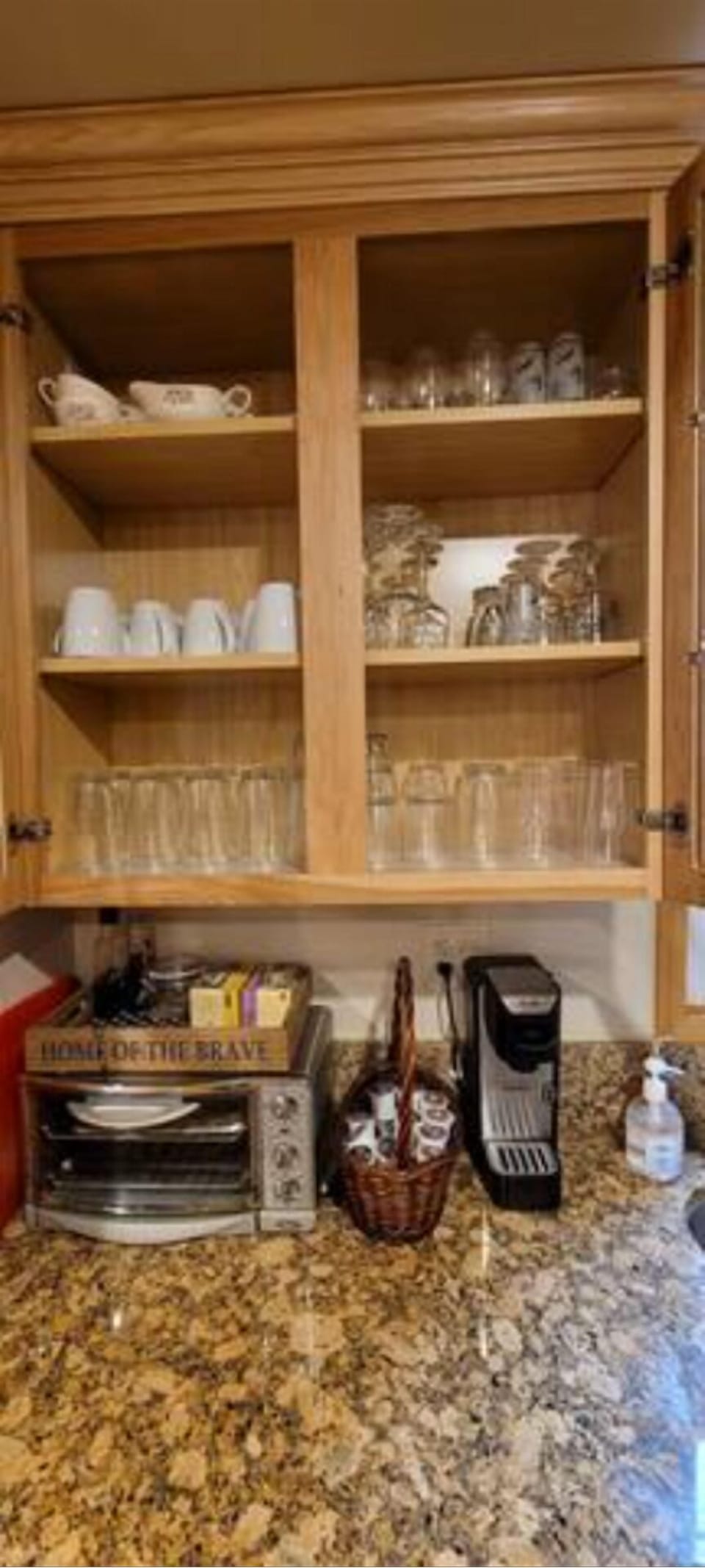 fully stocked kitchen 