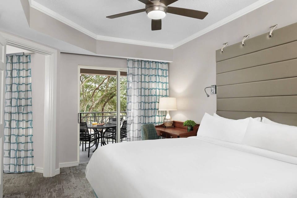 Primary Bedroom Balcony (Courtyard view shown-view may vary)