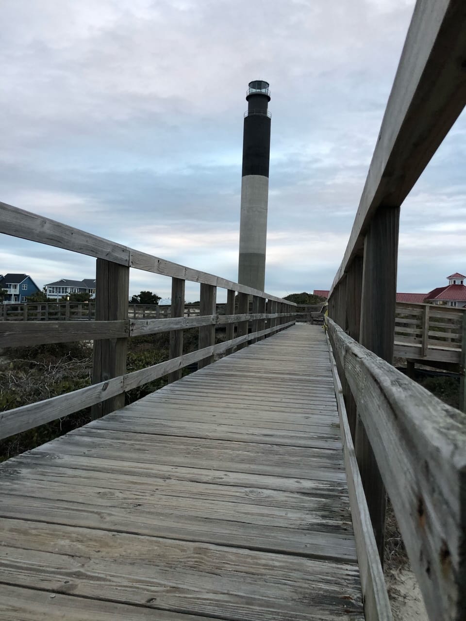 Visit the lighthouse on Caswell Beach.