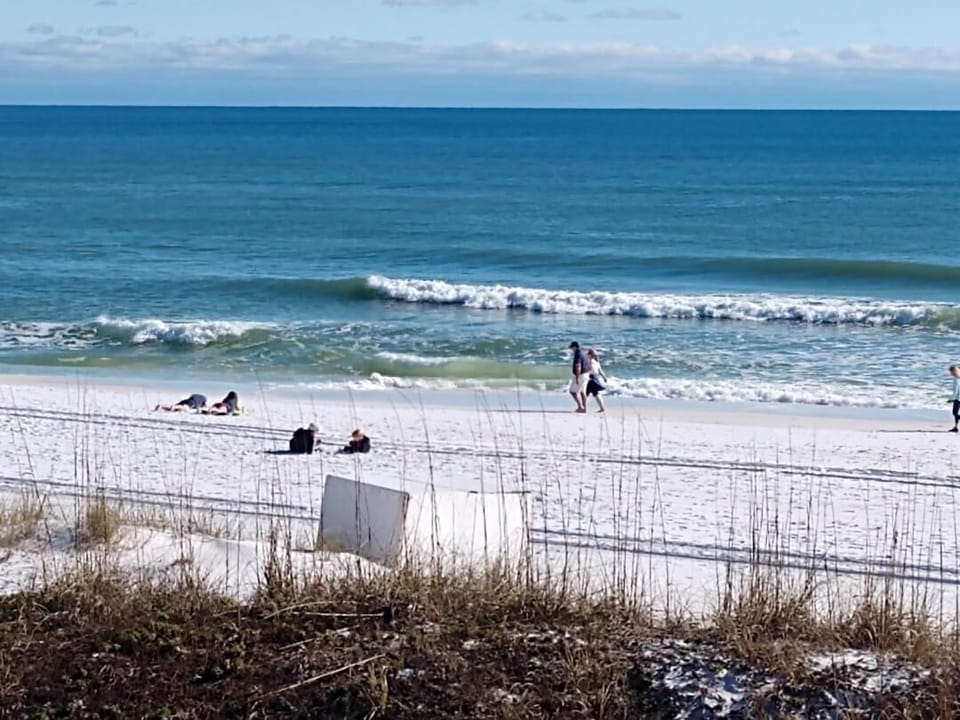 Our beach from Old Hwy. 98.