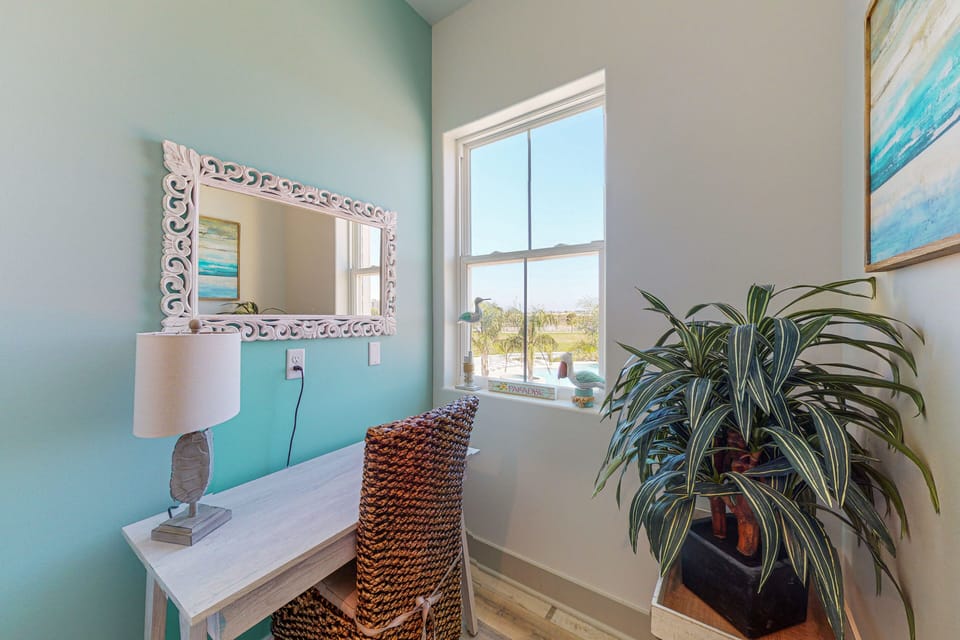 Desk in Alcove