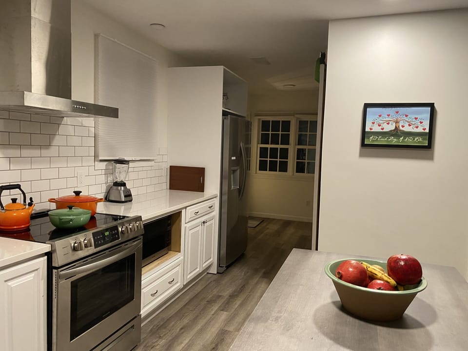 Lots of space to cook plenty of nice meals 
