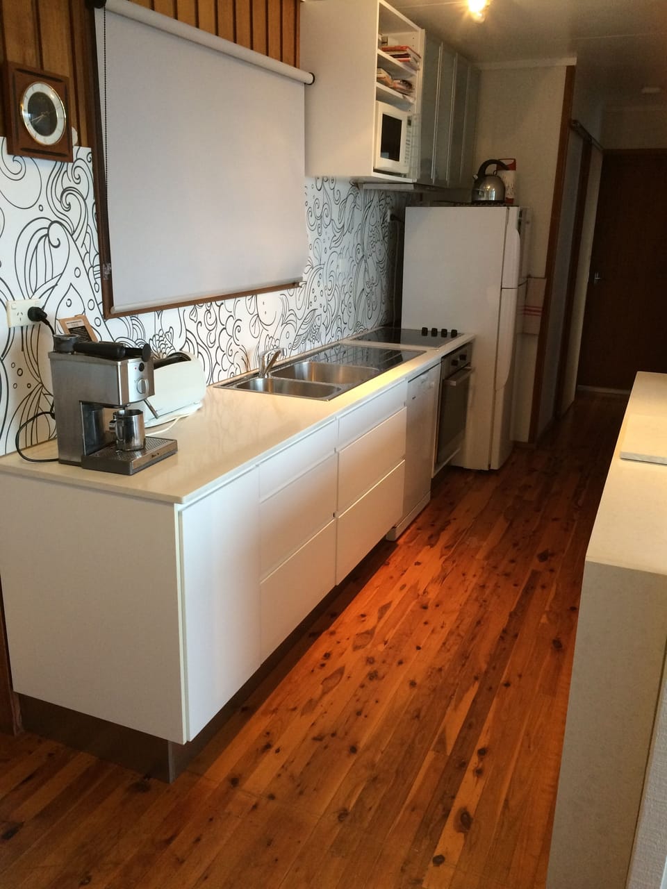 Upstairs kitchen
