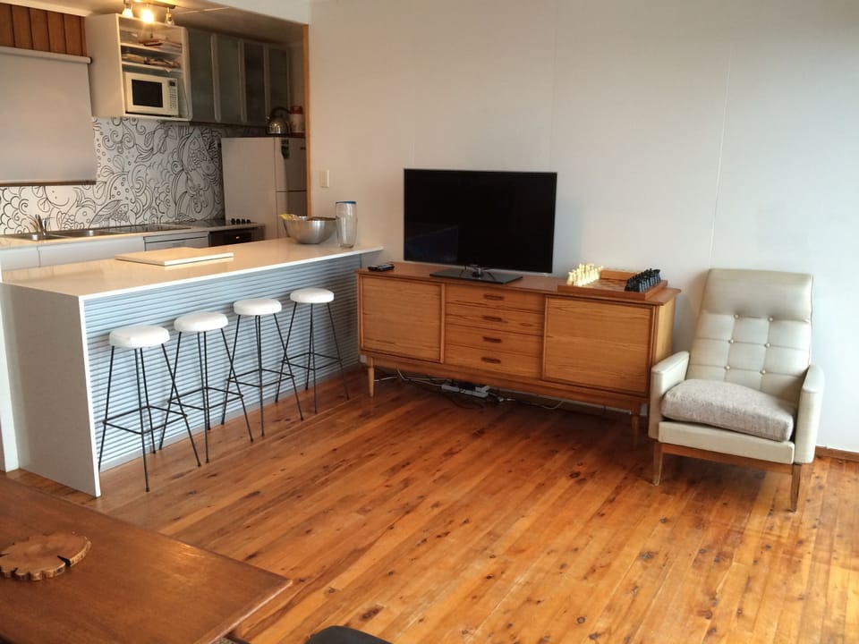 Upstairs open plan living area
