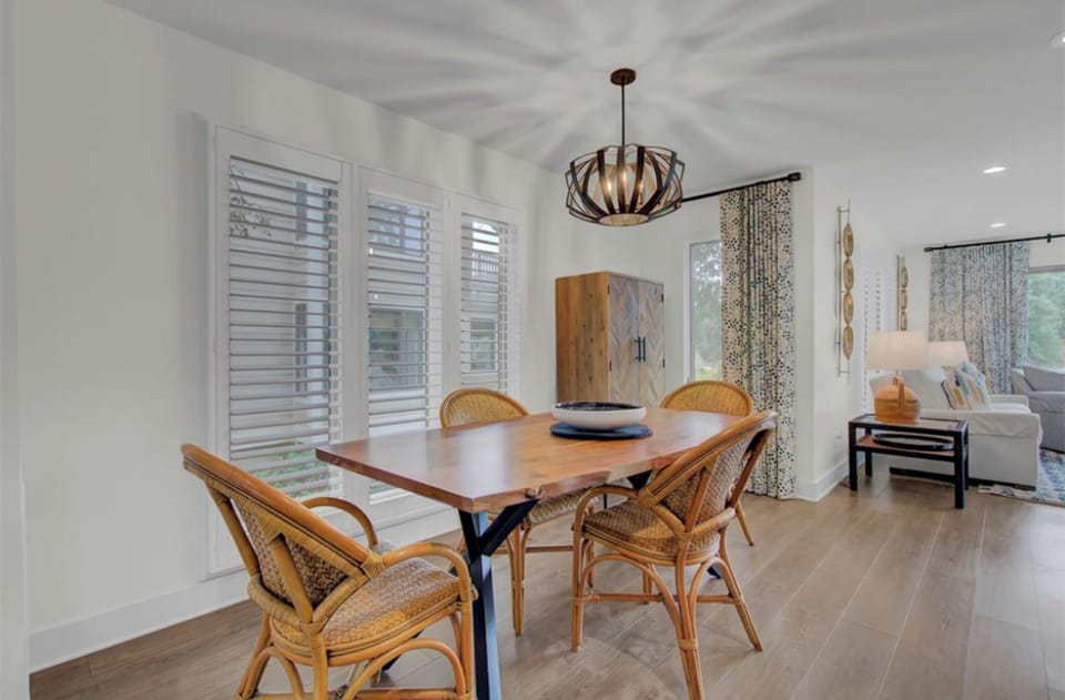 Dining area.