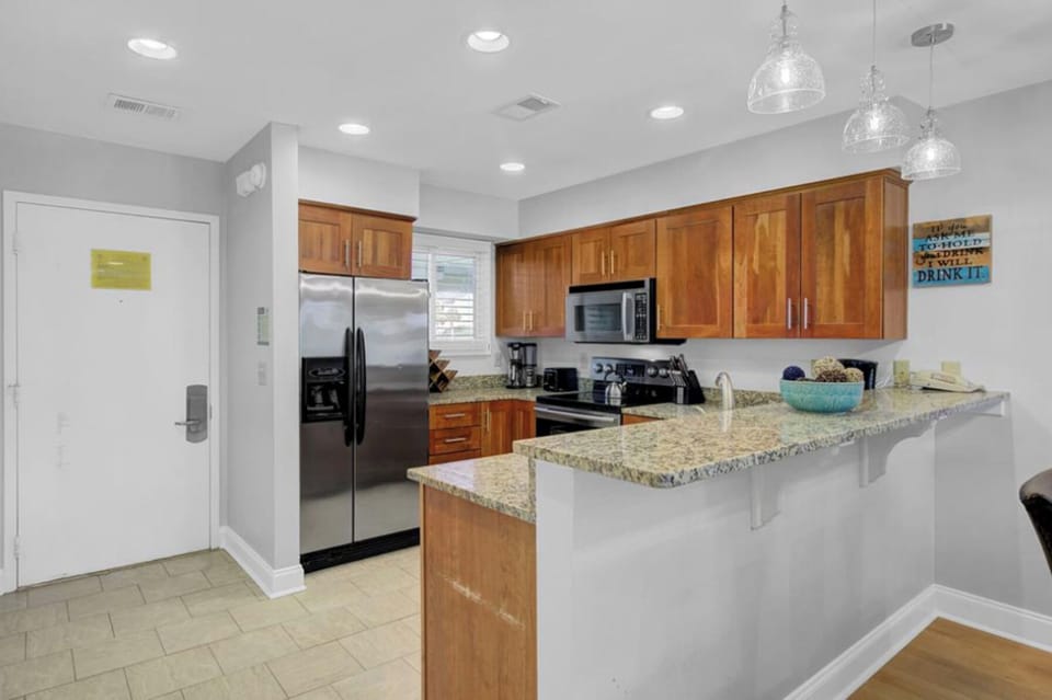 Spacious chef's modern haven.