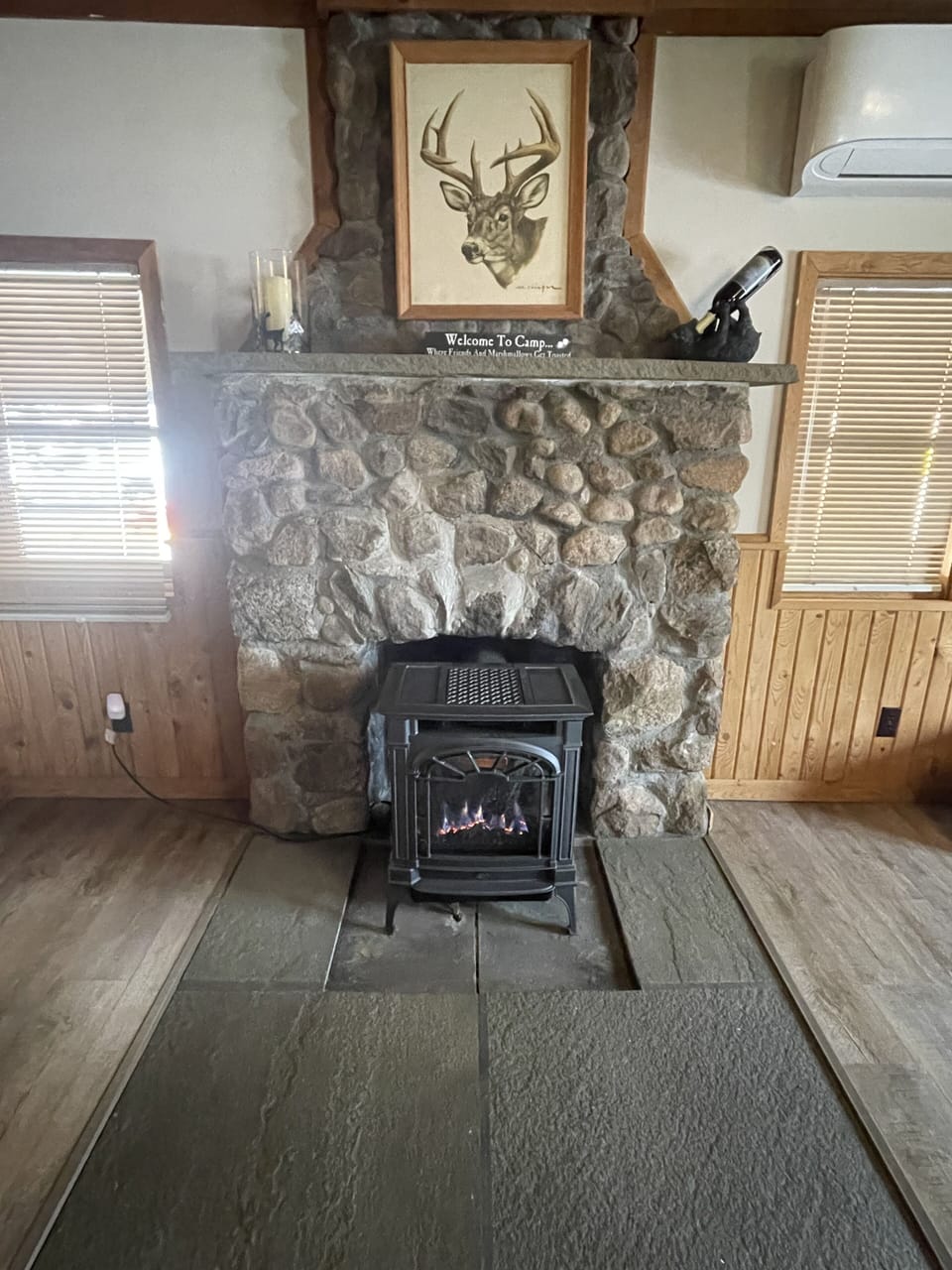 Working Propane Fireplace 
