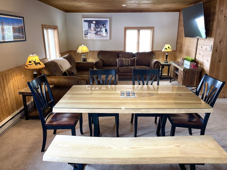 Table handmade by a local artisan 