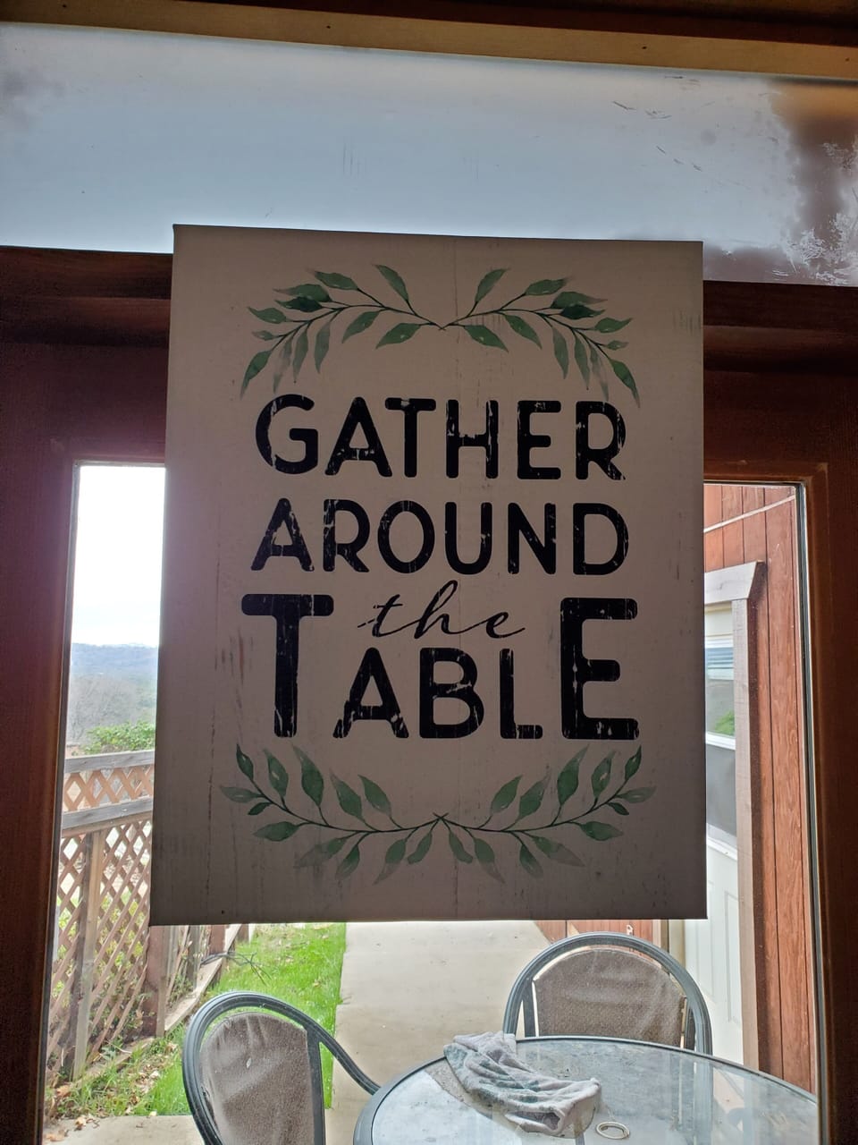 Outdoor dining