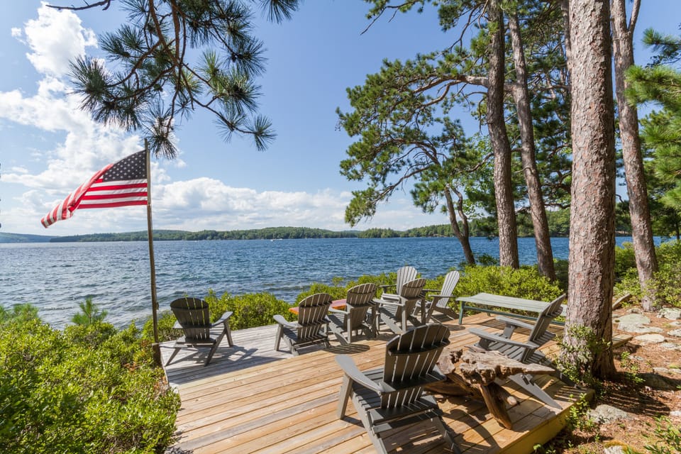 Sunset point.  Great afternoon sunny spot to lounge