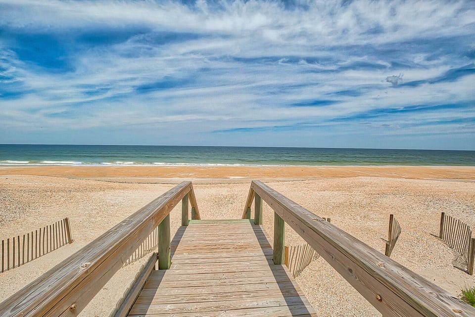 Walkway to the beach