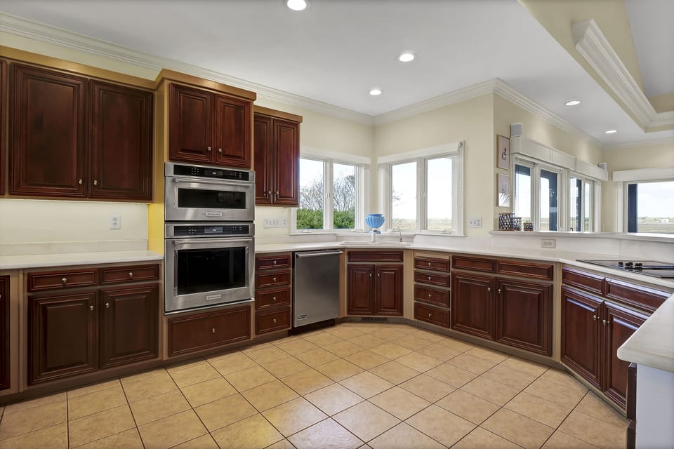 Well-stocked kitchen