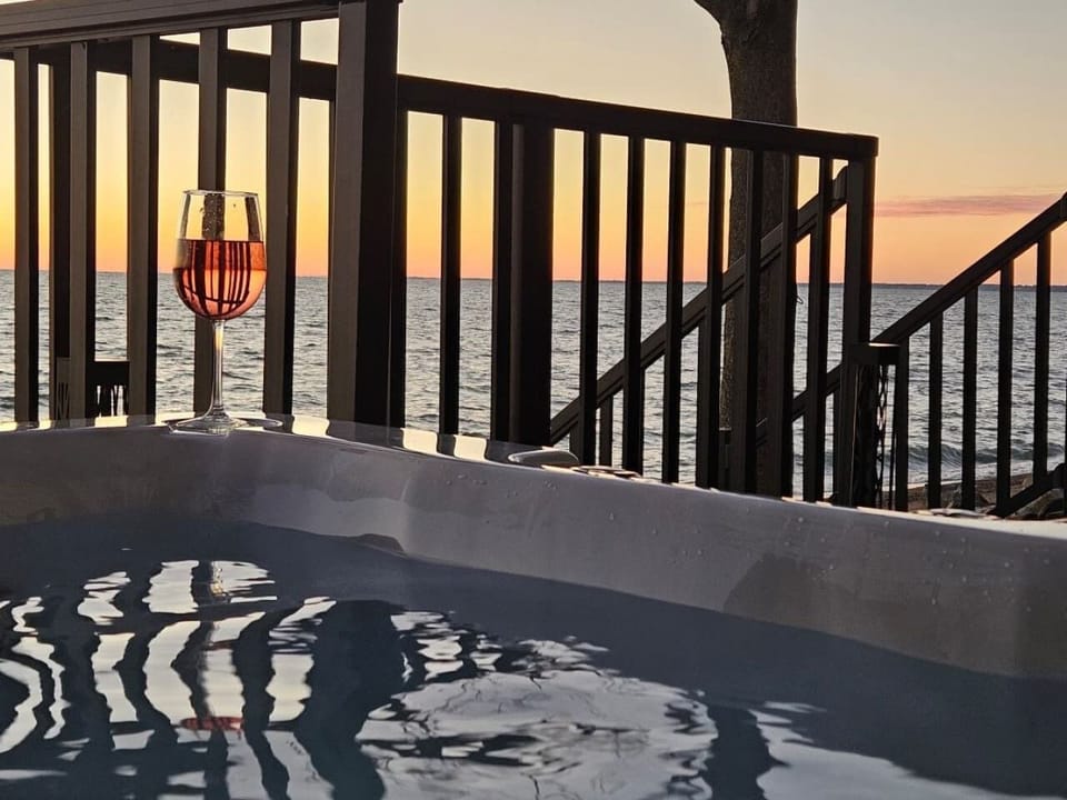 Hot tub with a View