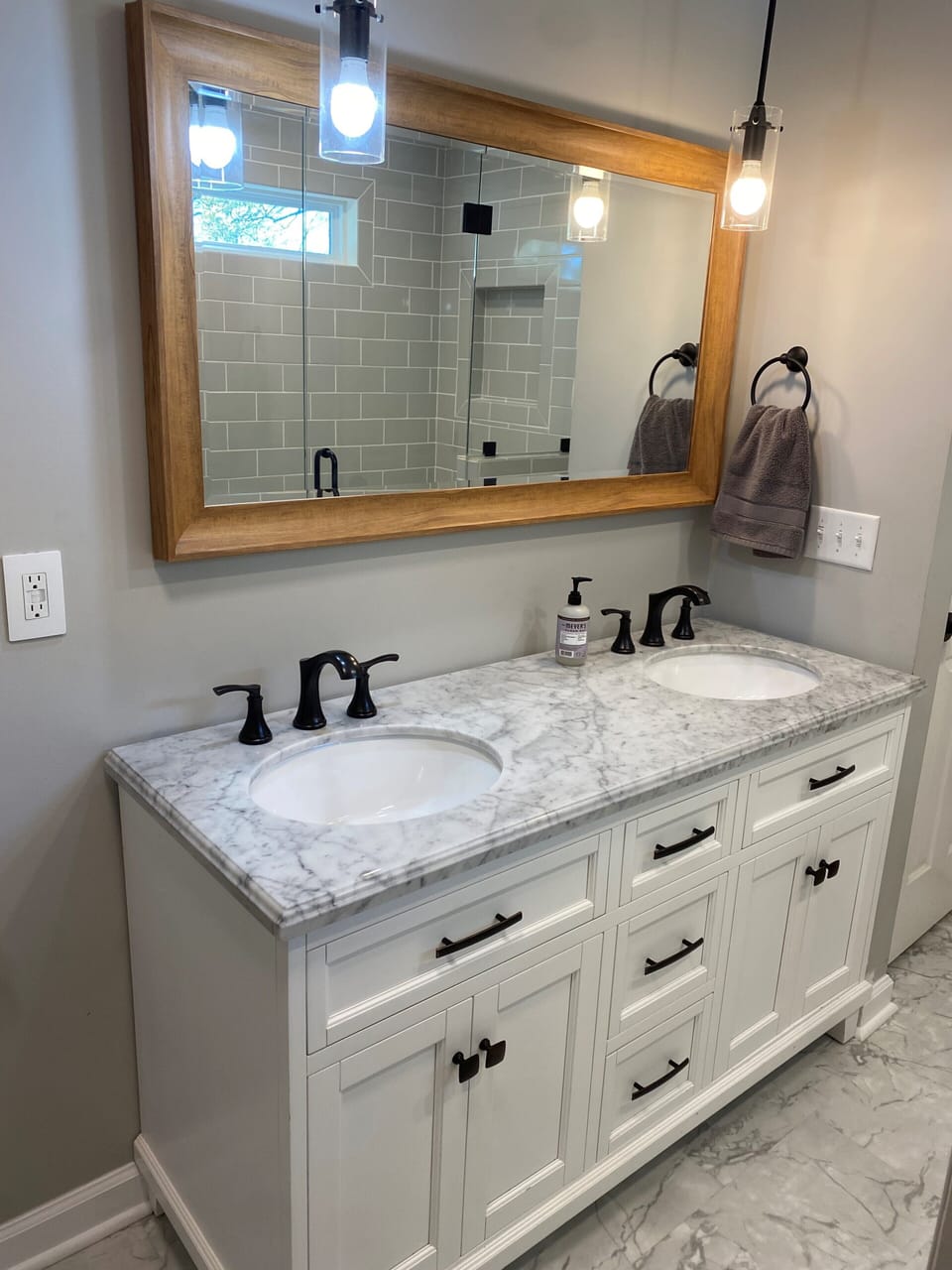 Newly renovated Master Bath
