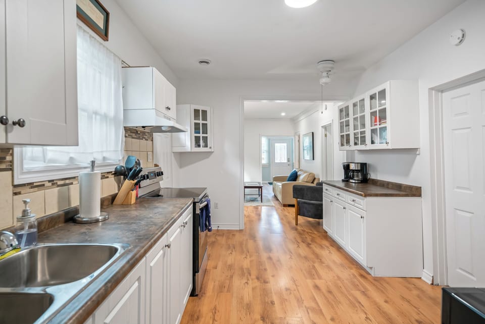 bright kitchen