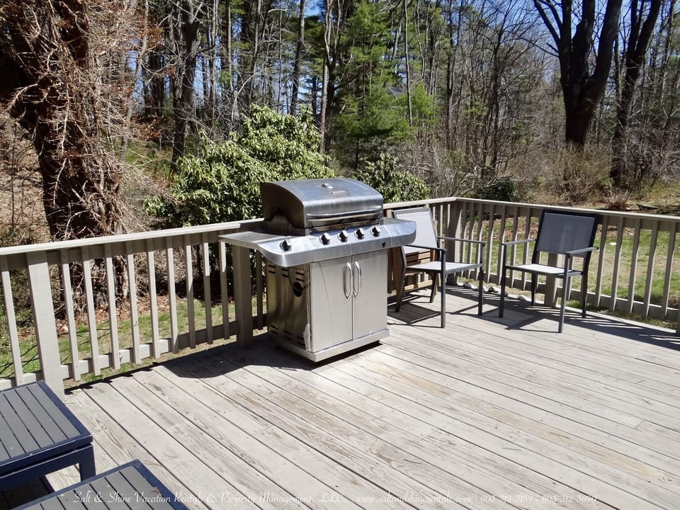 Outdoor deck and grilling!