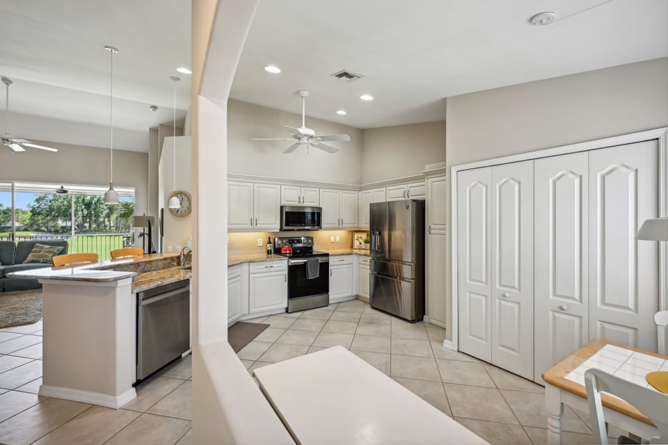 New kitchen/appliances.