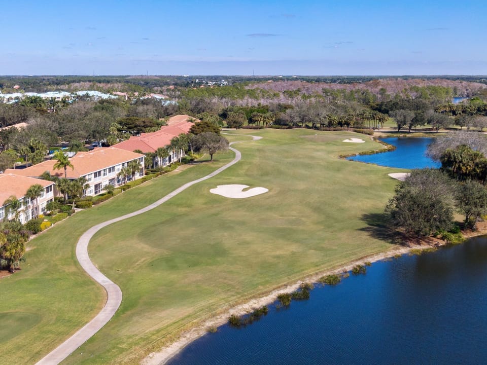 Terrific views of 18th fairway.