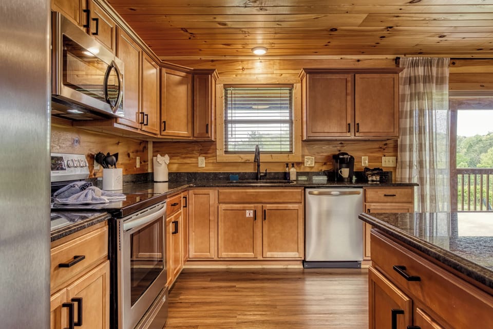 Everything you need to cook—from morning coffee to big family meals.