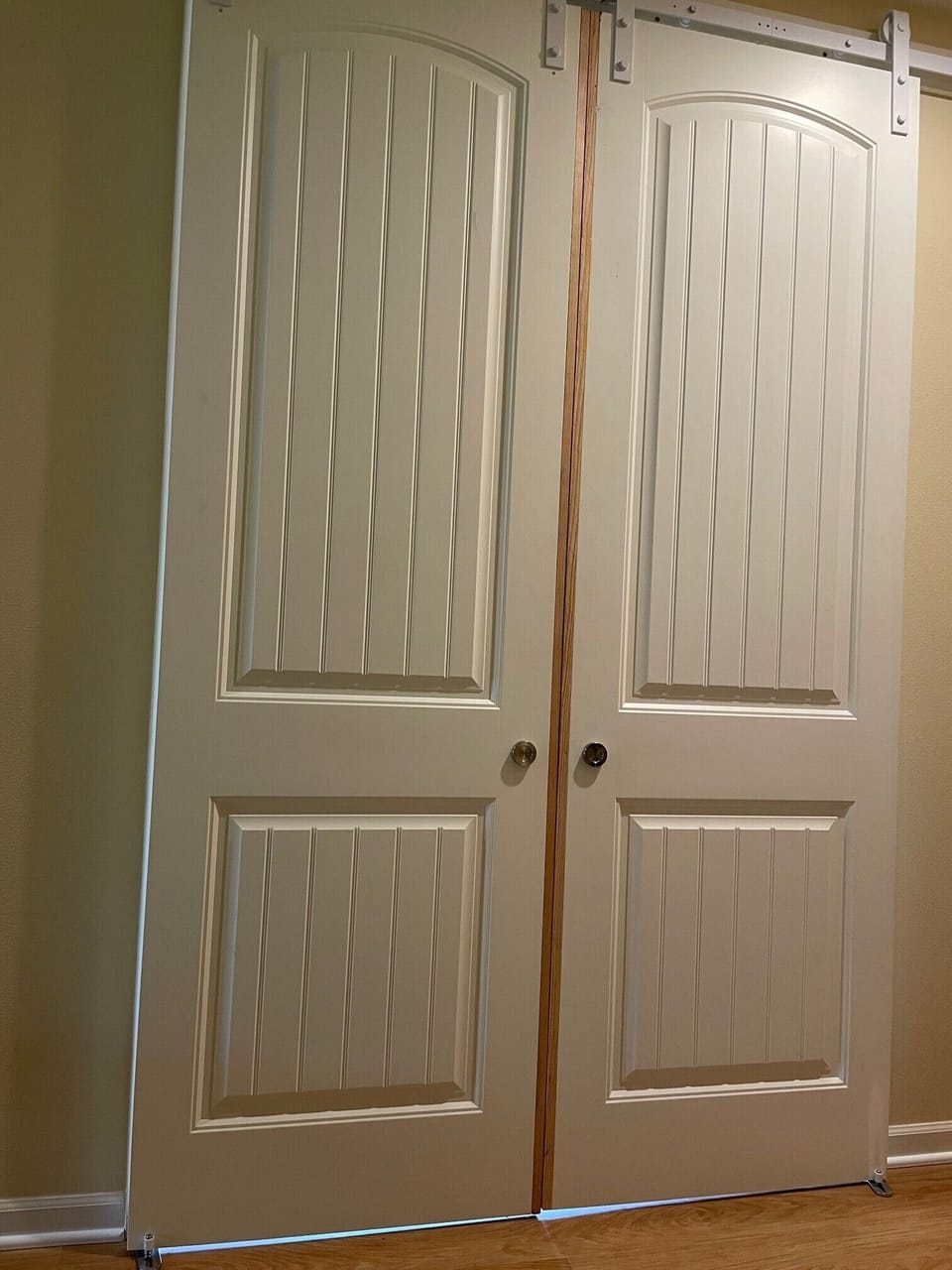 Zen Den Bedroom barn doors