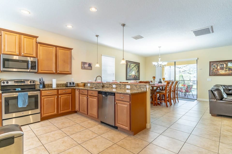 Kitchen View #2 w/ Breakfast Bar