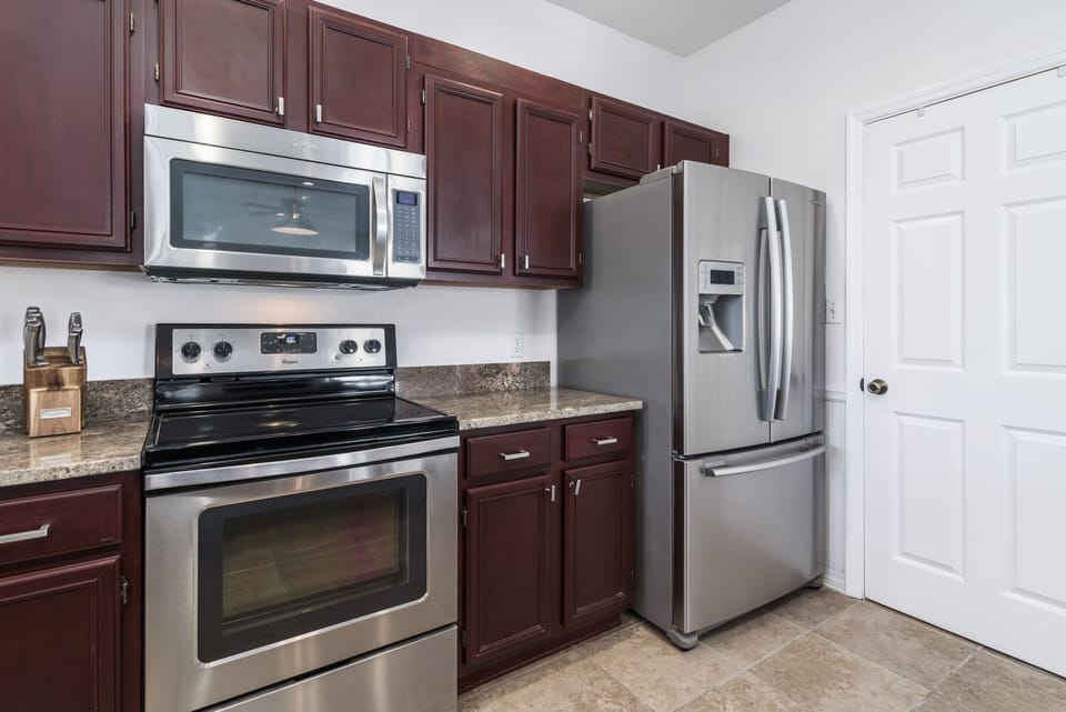 Stainless steel new appliances