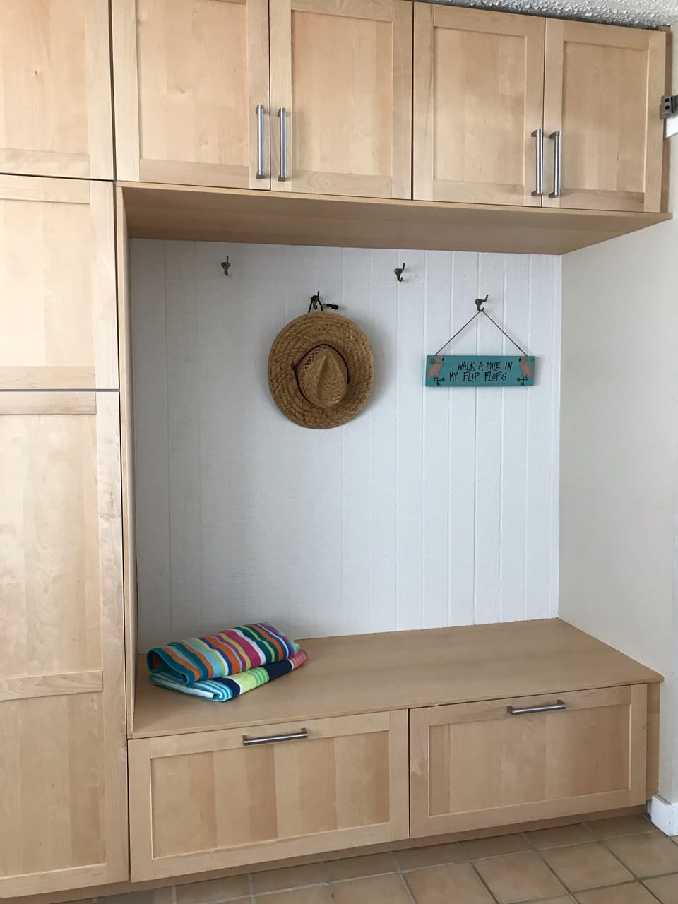 Lots of storage for beach supplies and games