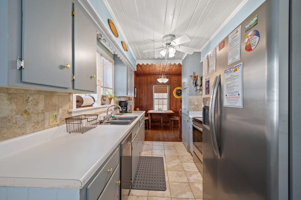 Make dinner or go out, it's your vacation.