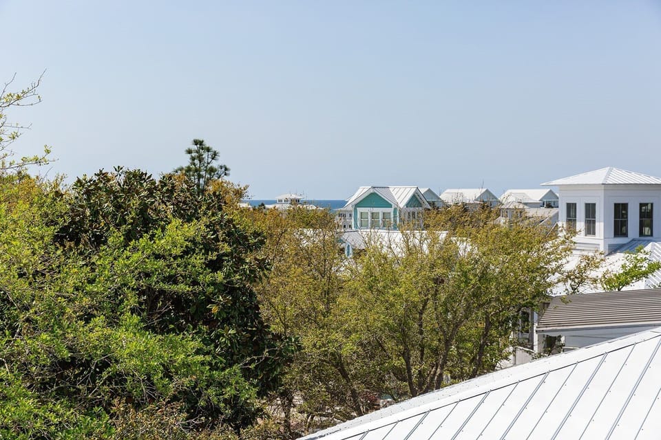 ROOFTOP DECK VIEWS W/SLIGHT GULF VIEW