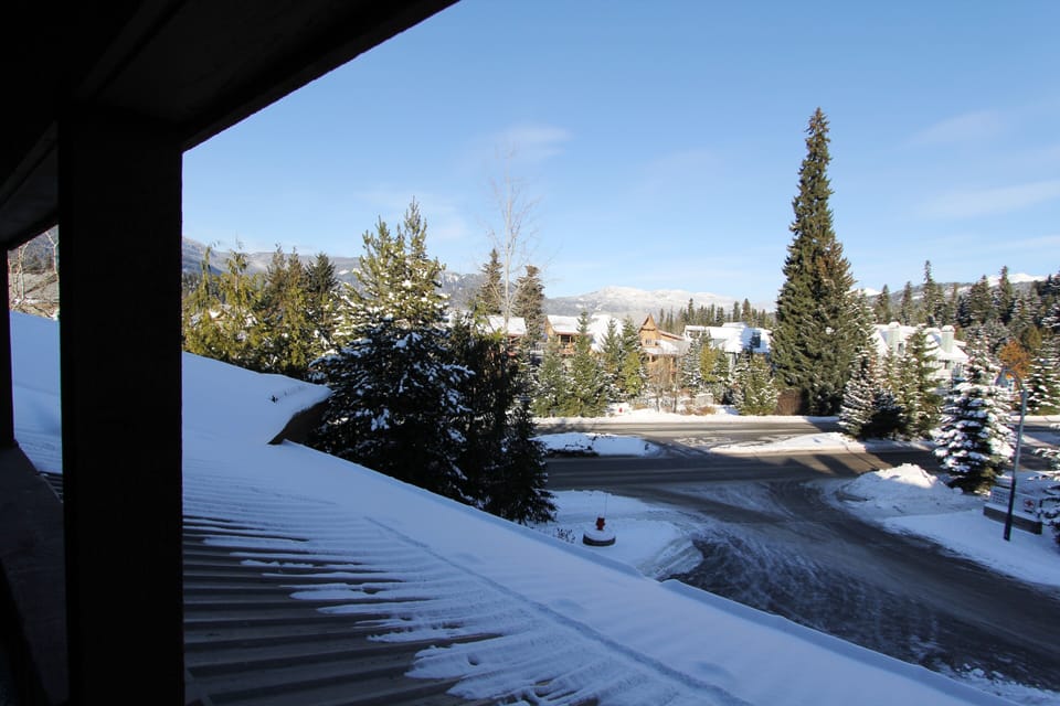 View from the balcony
