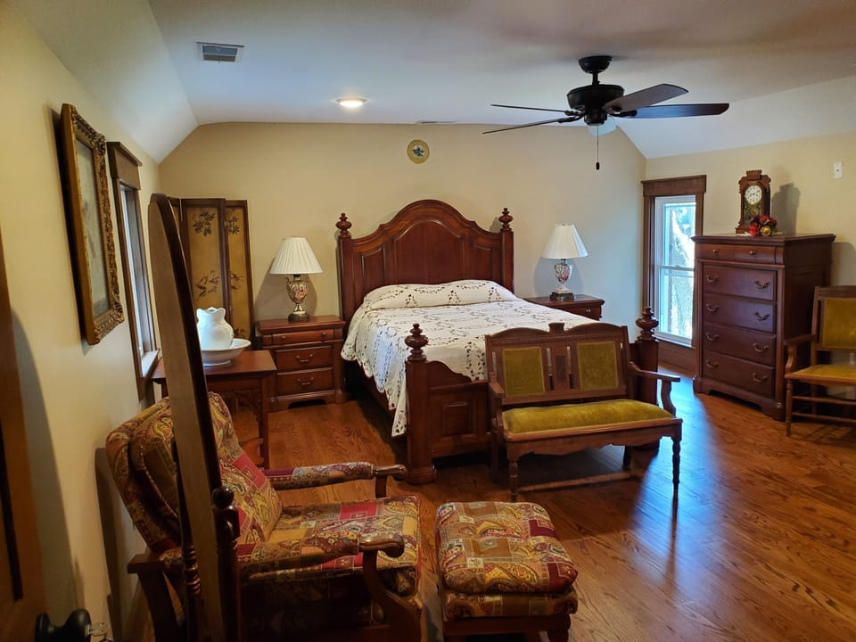 upstairs bedroom