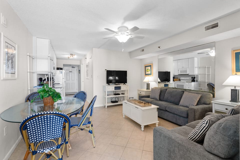 Gather together for a movie night. Bring some popcorn and candy.