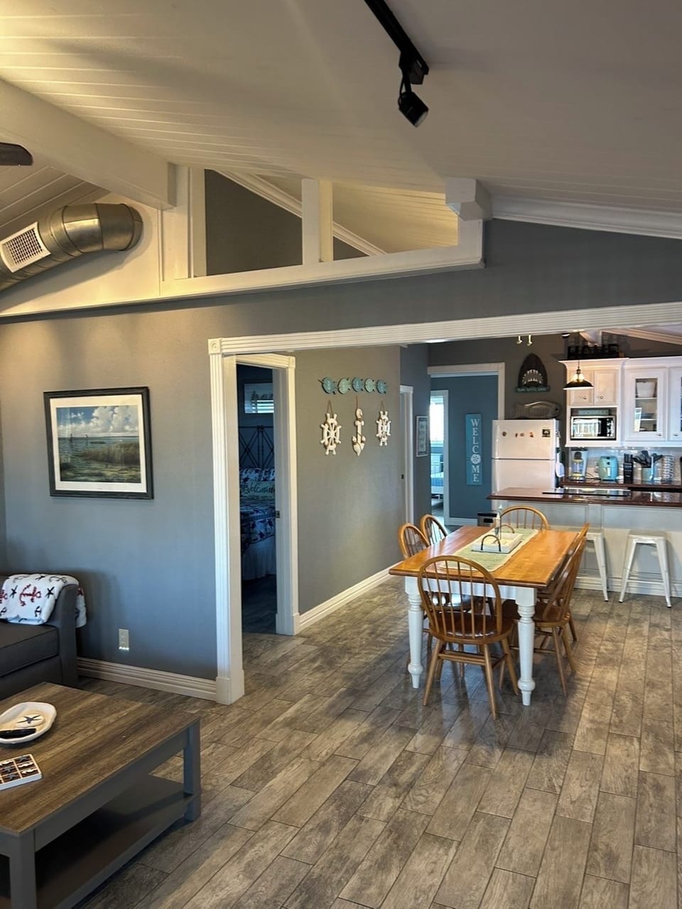 Open Living Dining & Kitchen
