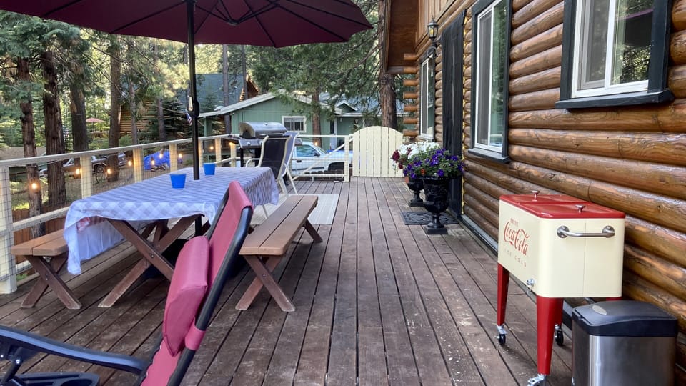 Huge Front Deck off Living Room and Kitchen - Have a Cold One in the Fresh Air
