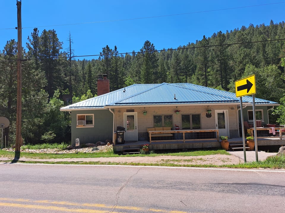 house view from the road